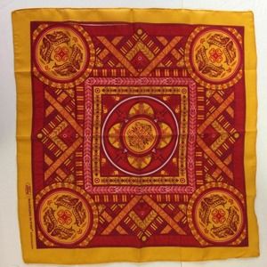 Ford Warriors in Pink Bandana Square Scarf Cotton Blend Southwestern Arrow 21"